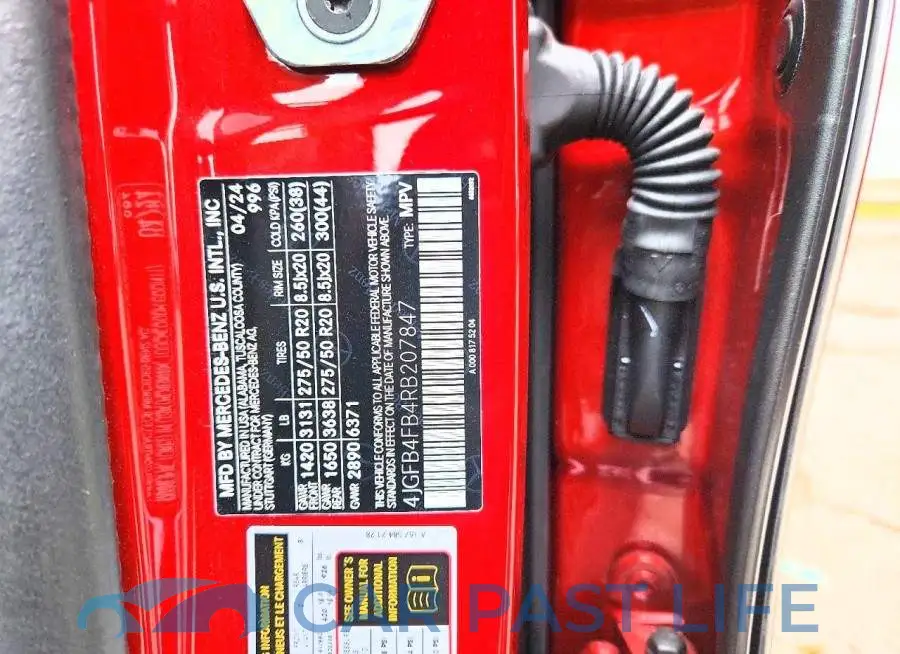 4JGFB4FB4RB207847# 12