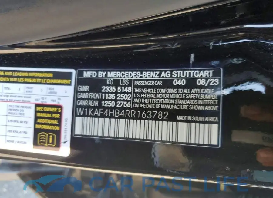 W1KAF4HB4RR163782# 13