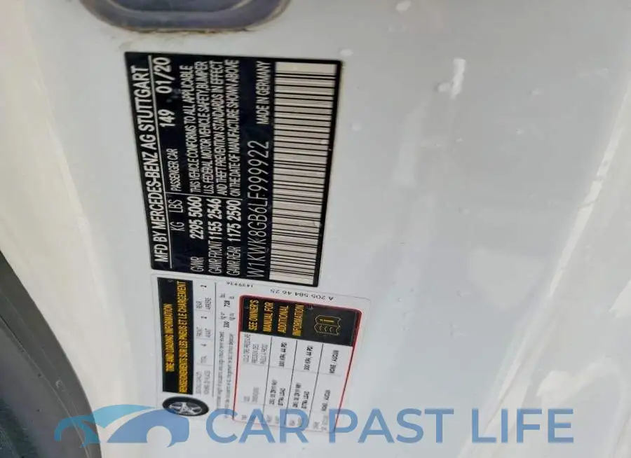 W1KWK8GB6LF999922# 12