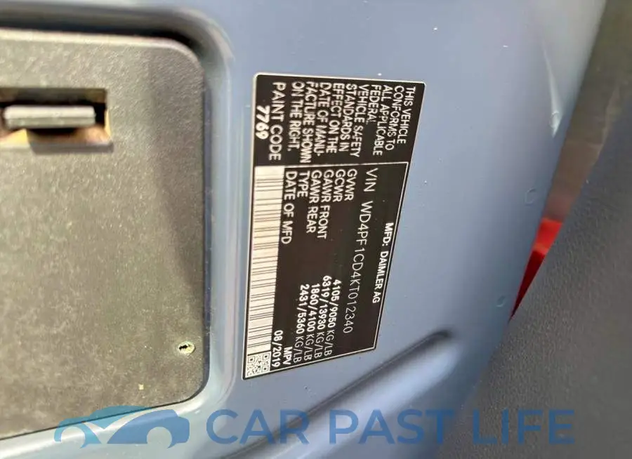 WD4PF1CD4KT012340# 10