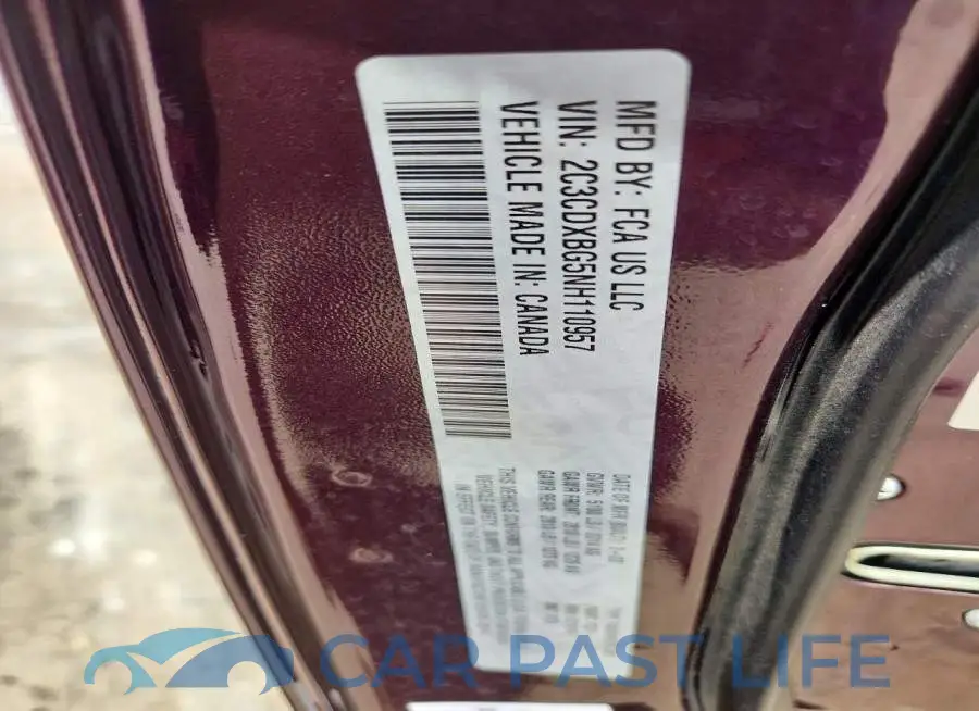 2C3CDXBG5NH110957# 12