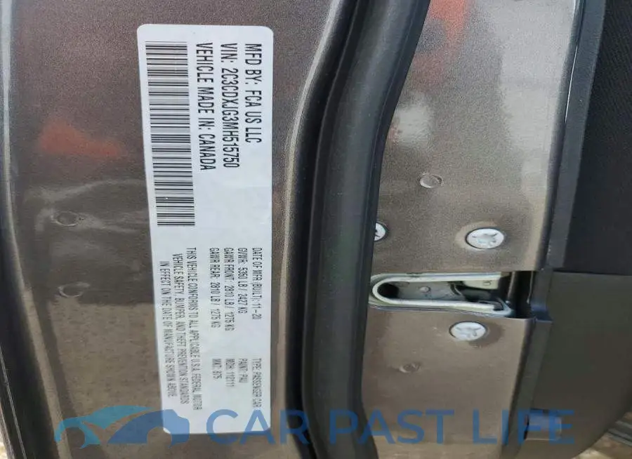 2C3CDXJG3MH515750# 13