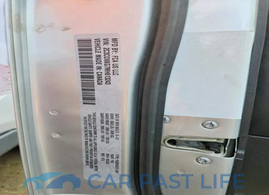 2C3CDXKG7MH613243# 12