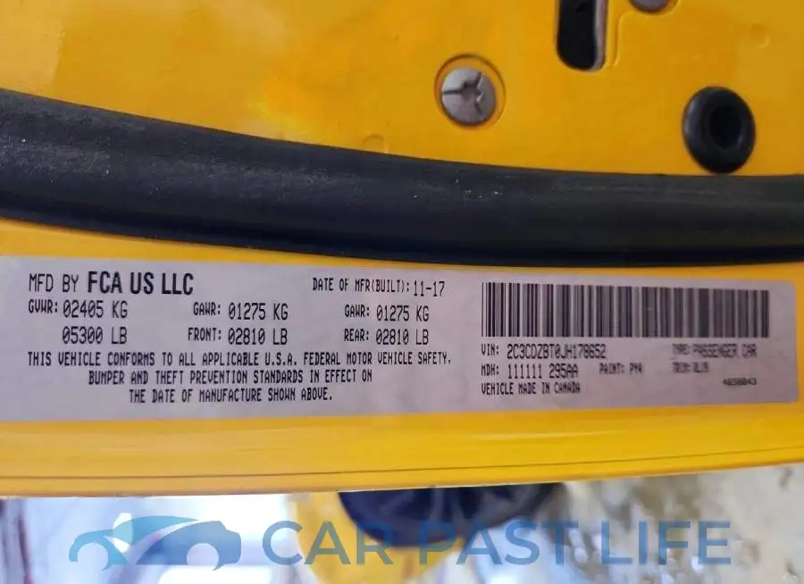 2C3CDZBT0JH178652# 13