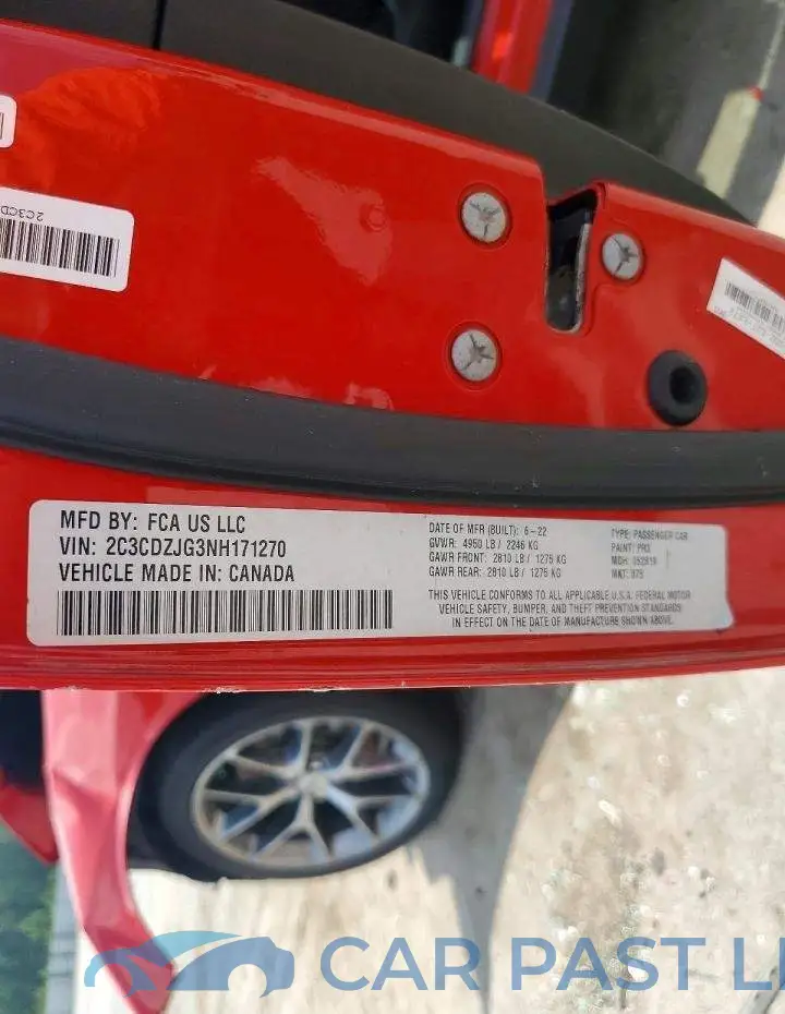 2C3CDZJG3NH171270# 13