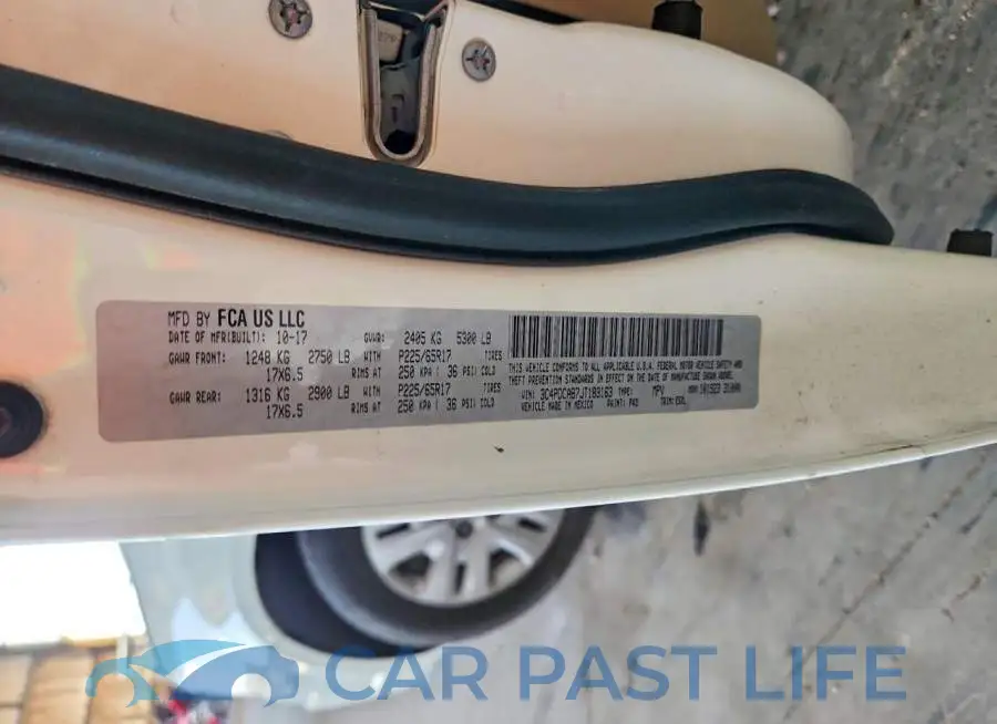 3C4PDCAB7JT183163# 13