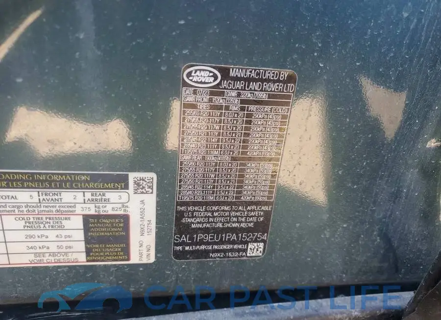 SAL1P9EU1PA152754# 13