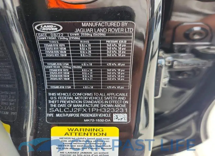 SALCJ2FX1PH323231# 13