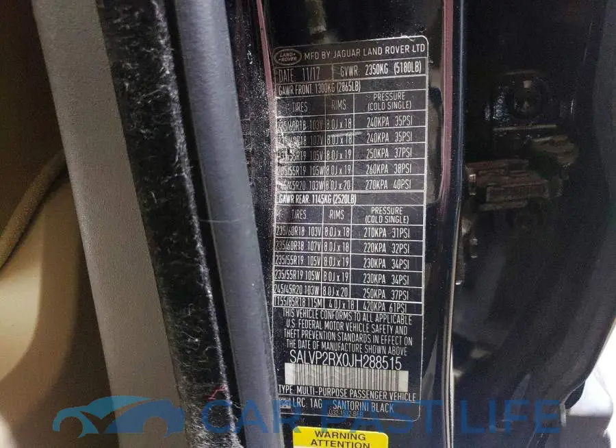 SALVP2RX0JH288515# 14