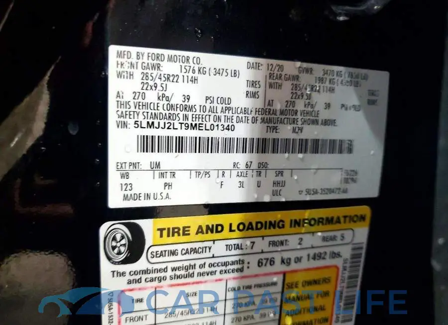 5LMJJ2LT9MEL01340# 13