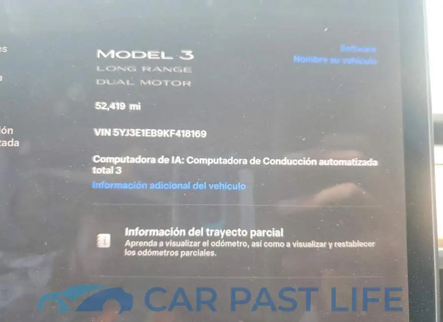 5YJ3E1EB9KF418169# 9