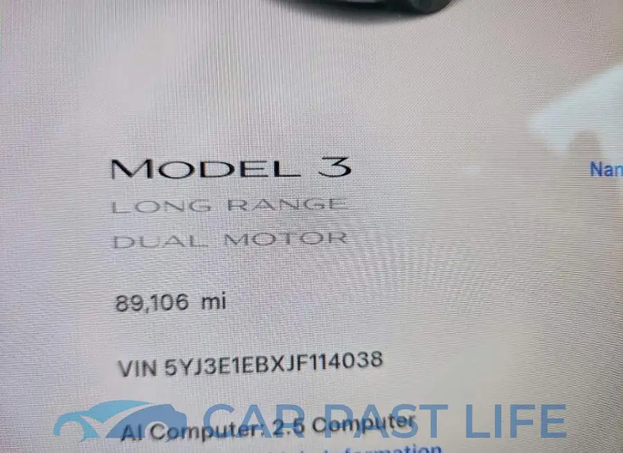 5YJ3E1EBXJF114038# 9