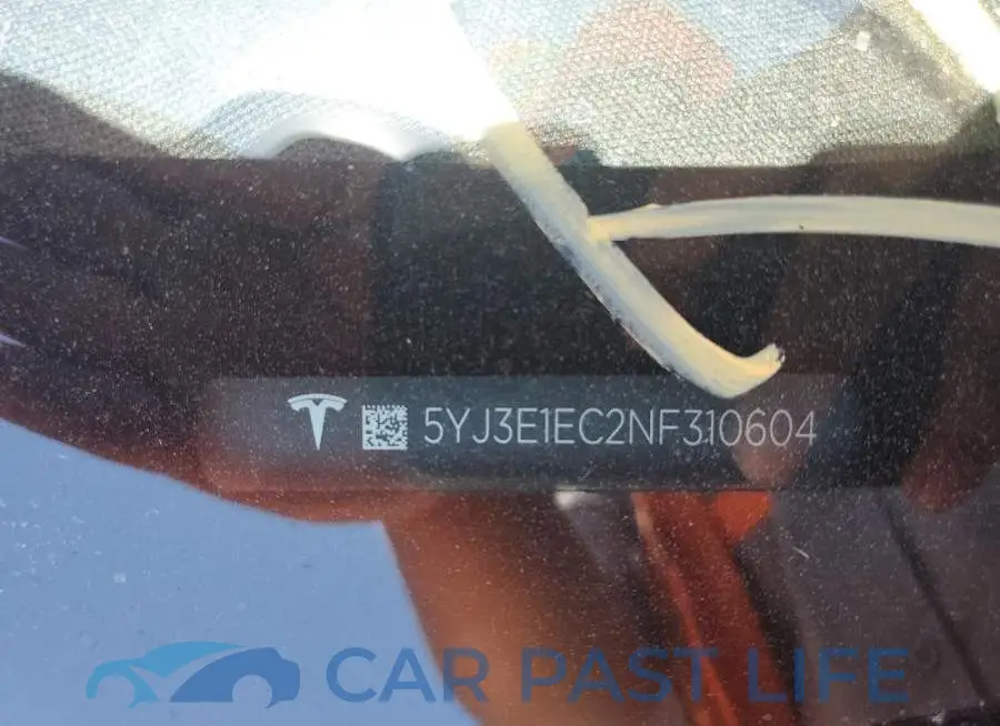 5YJ3E1EC2NF310604# 12