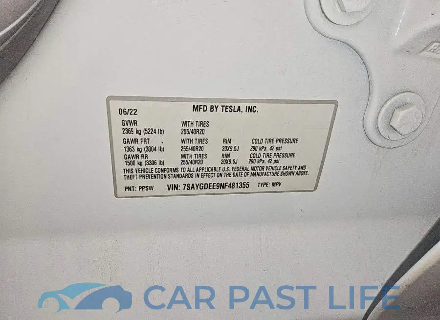 7SAYGDEE9NF481355# 13