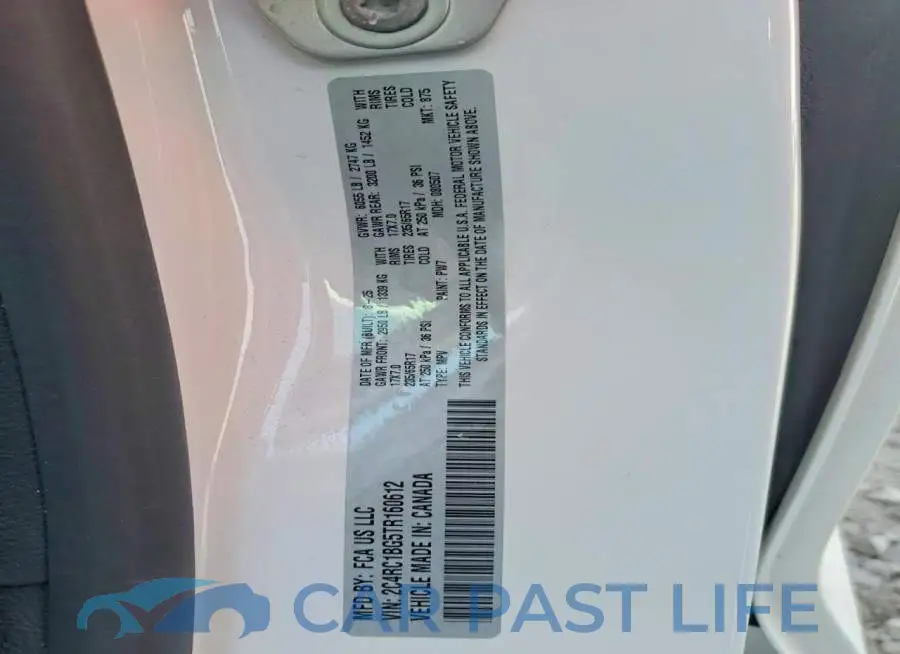 2C4RC1BG5TR160612# 14