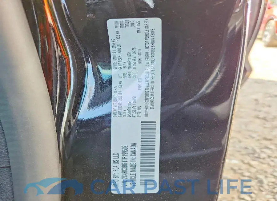 2C4RC3BG1TR199502# 13