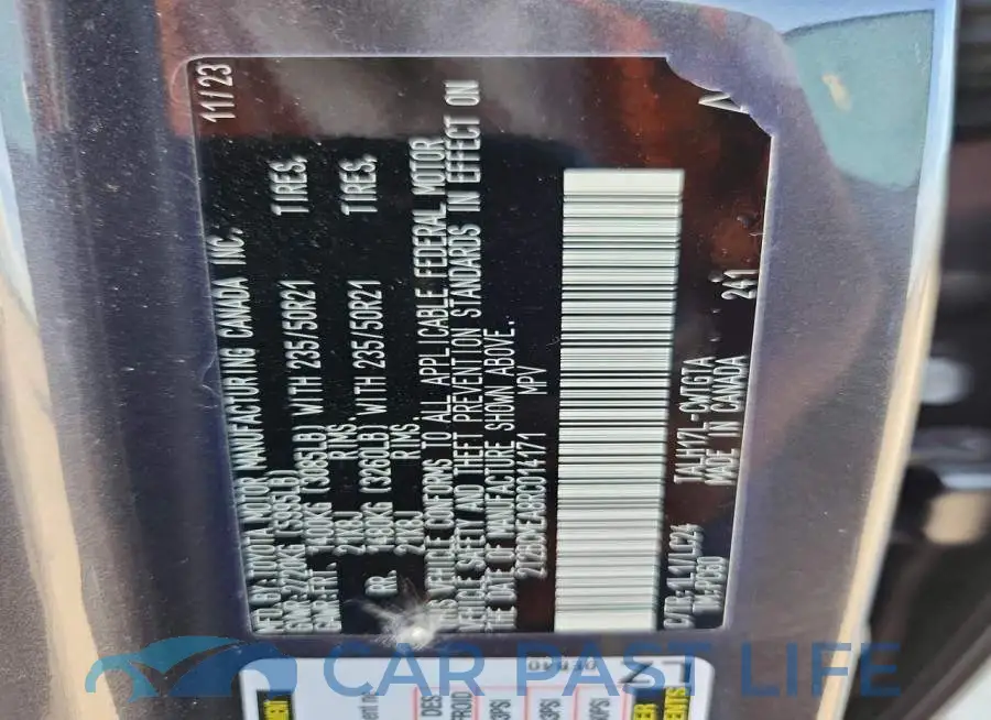 2T2BCMEA8RC014171# 13
