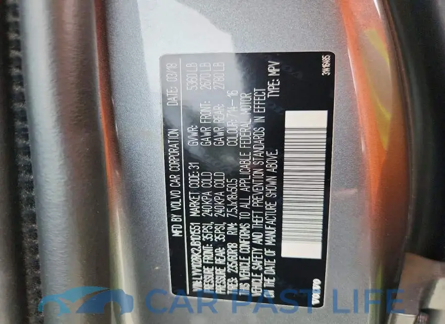 LYV102RK2JB101551# 13