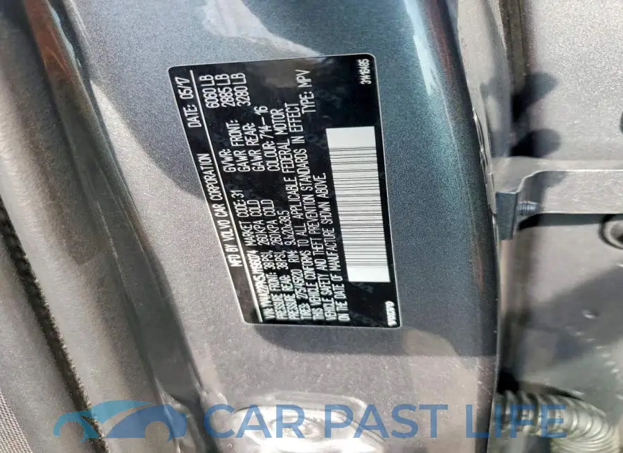 YV4A22PK5J1196074# 12