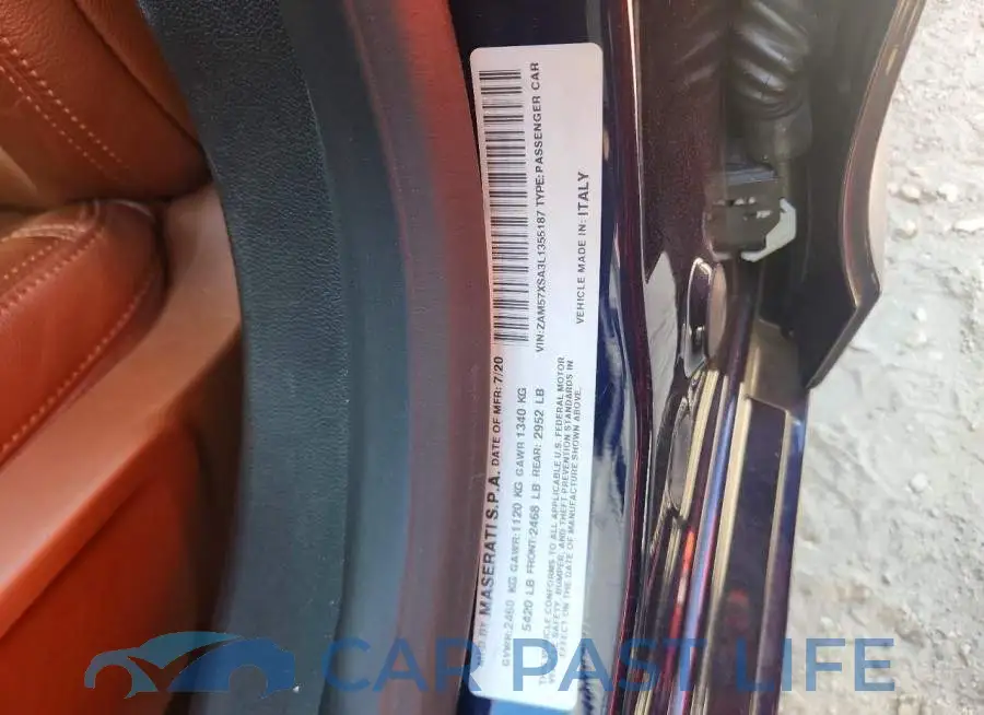 ZAM57XSA3L1355187# 13