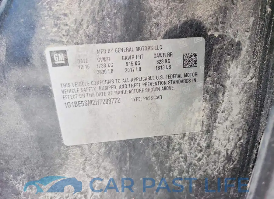 1G1BE5SM2H7208772# 12