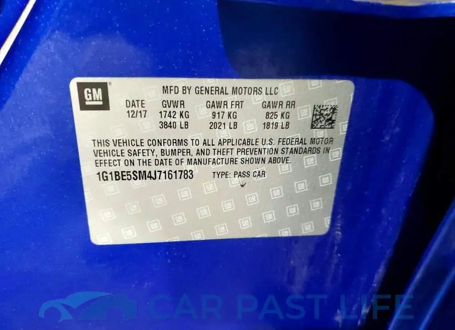 1G1BE5SM4J7161783# 12