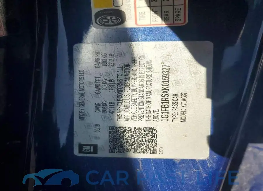 1G1FB1RSXK0159327# 13