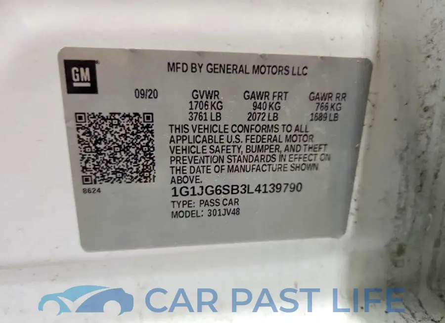 1G1JG6SB3L4139790# 12