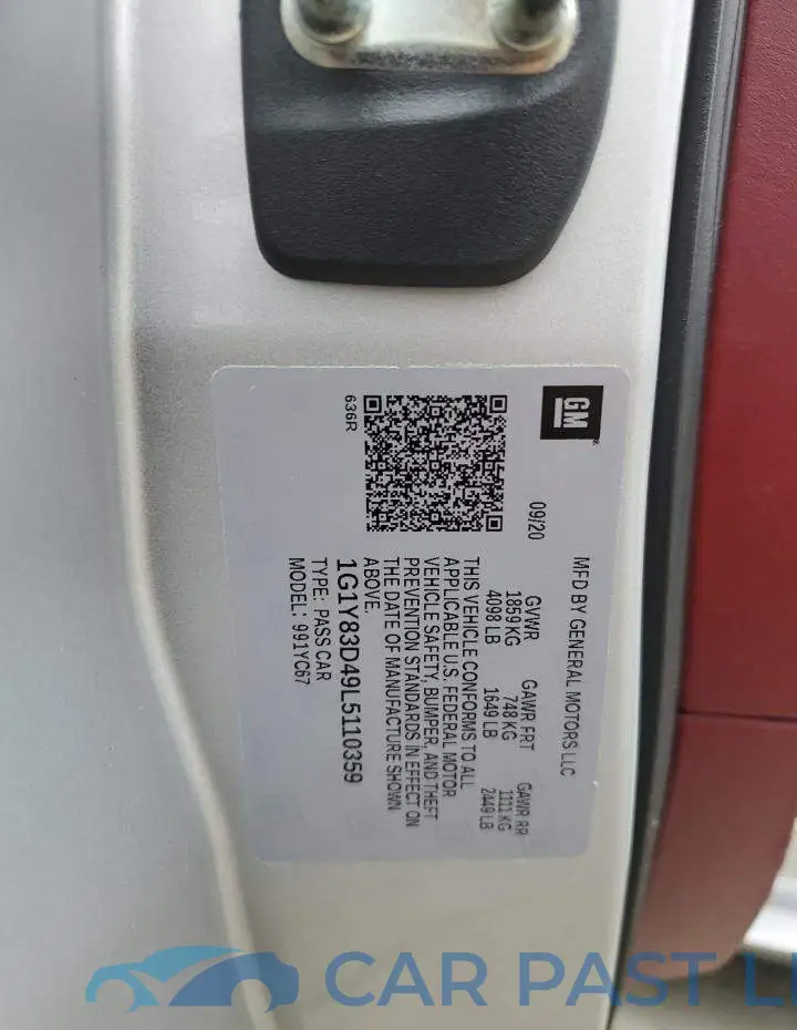 1G1Y83D49L5110359# 13