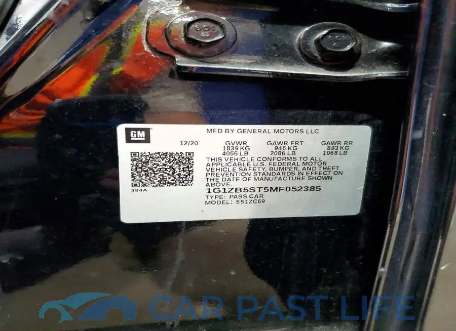 1G1ZB5ST5MF052385# 12