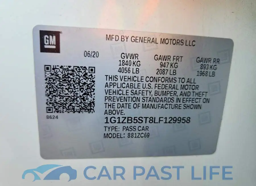 1G1ZB5ST8LF129958# 12