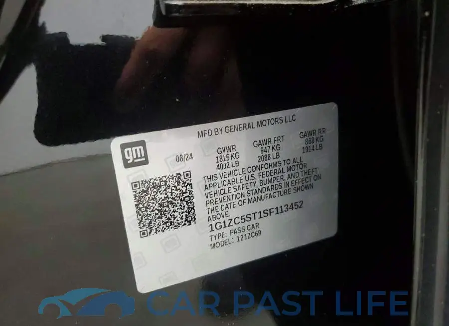 1G1ZC5ST1SF113452# 12