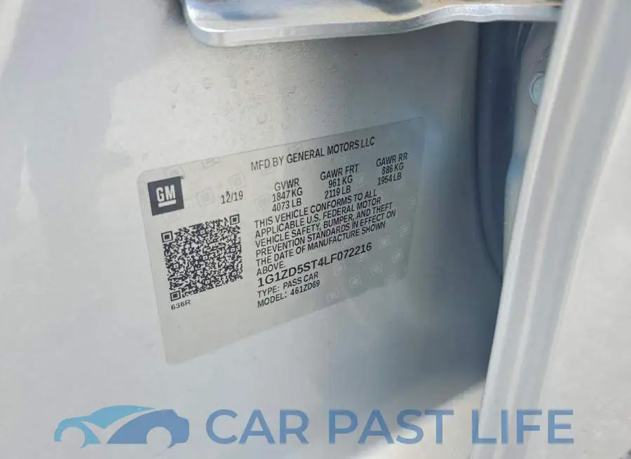 1G1ZD5ST4LF072216# 12