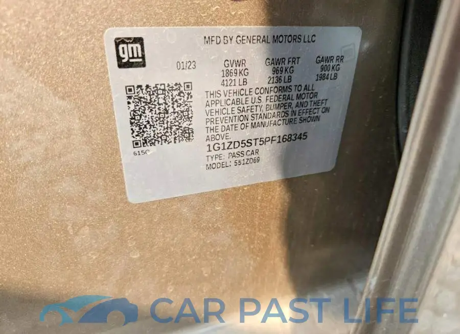 1G1ZD5ST5PF168345# 12