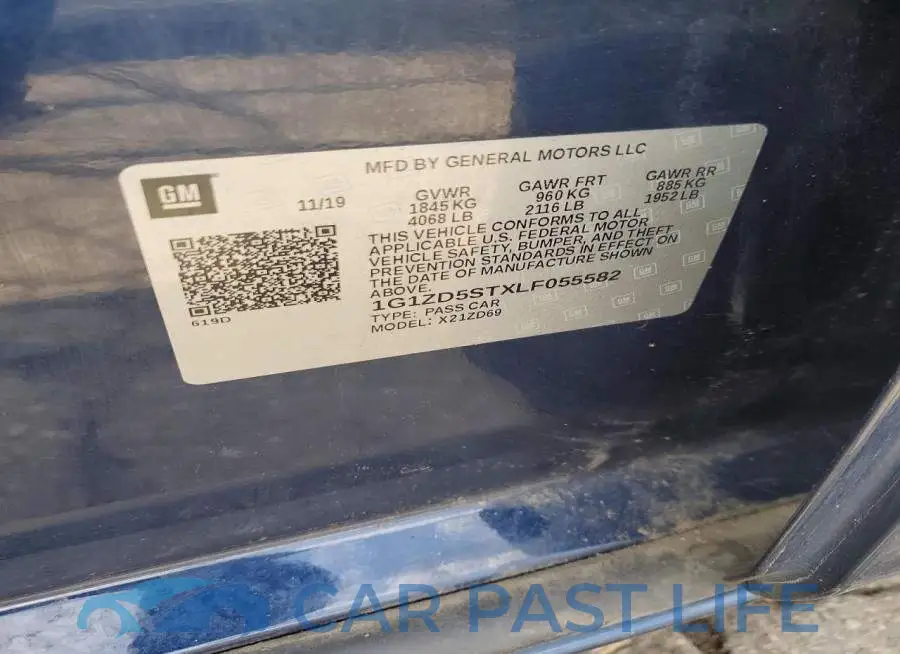 1G1ZD5STXLF055582# 12