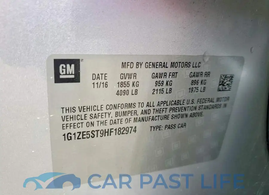 1G1ZE5ST9HF182974# 12