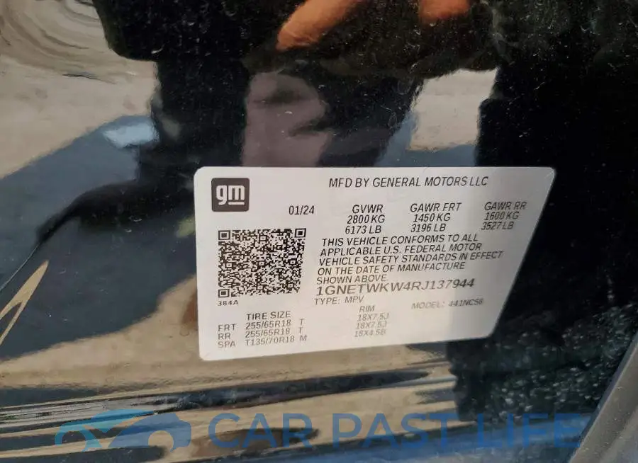 1GNETWKW4RJ137944# 14