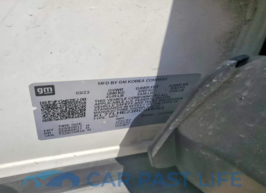 KL77LHE23RC018063# 13