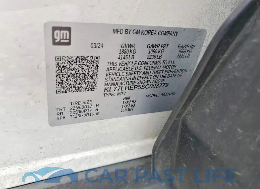 KL77LHEP5SC008779# 12