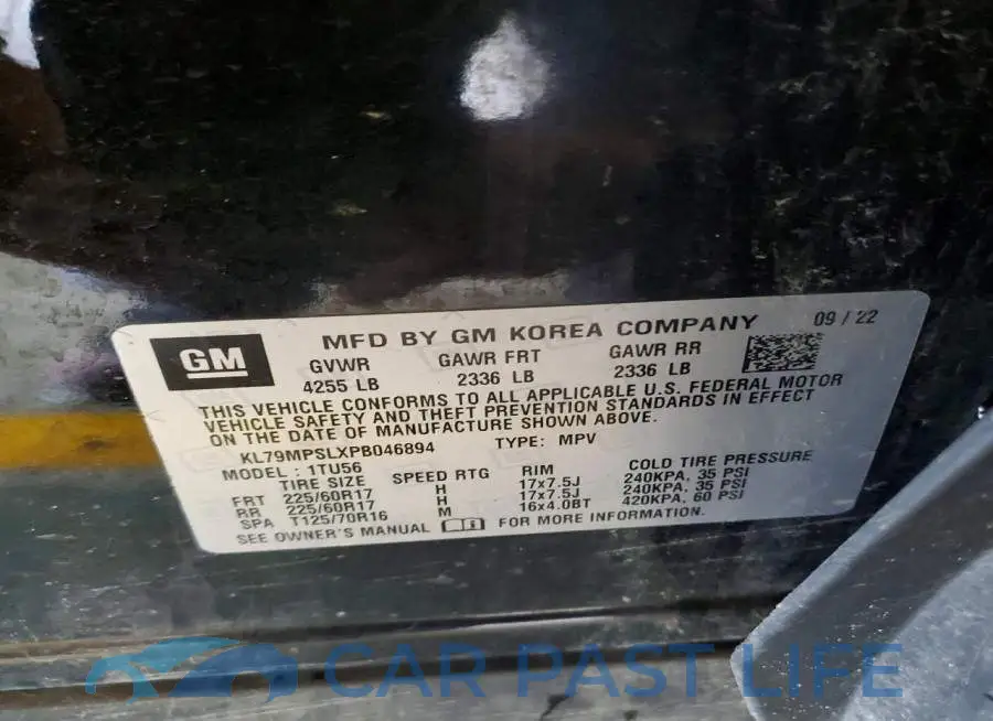KL79MPSLXPB046894# 13