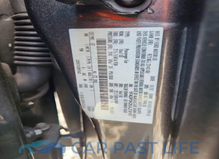 1FADP3K28JL218187# 13