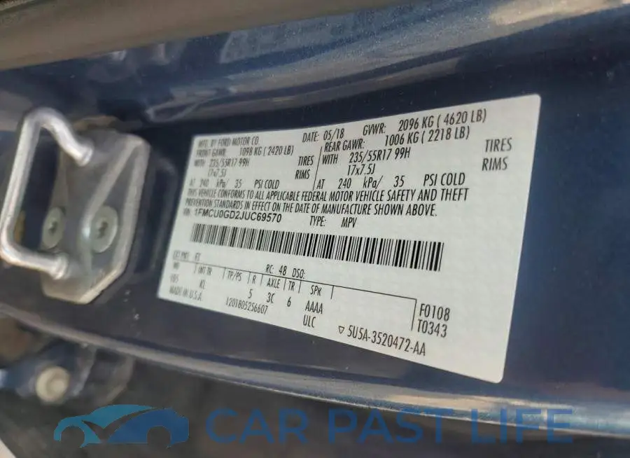 1FMCU0GD2JUC69570# 13