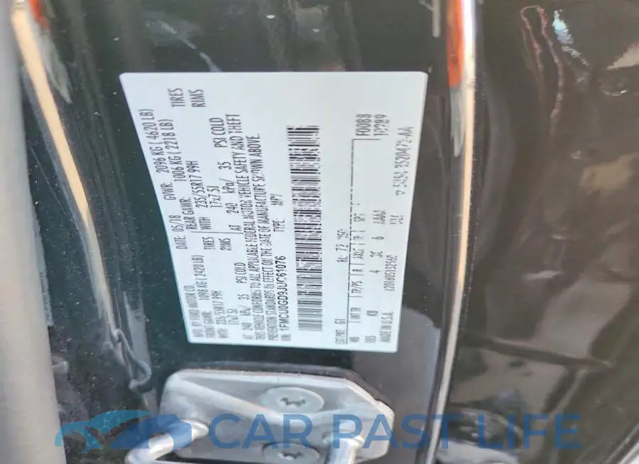 1FMCU0GD9JUC61076# 14