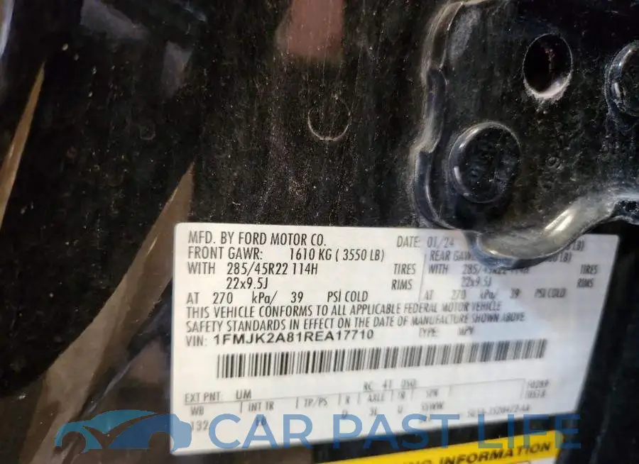 1FMJK2A81REA17710# 14