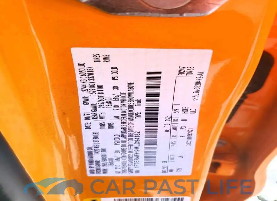 1FTER4FH9MLD94182# 12