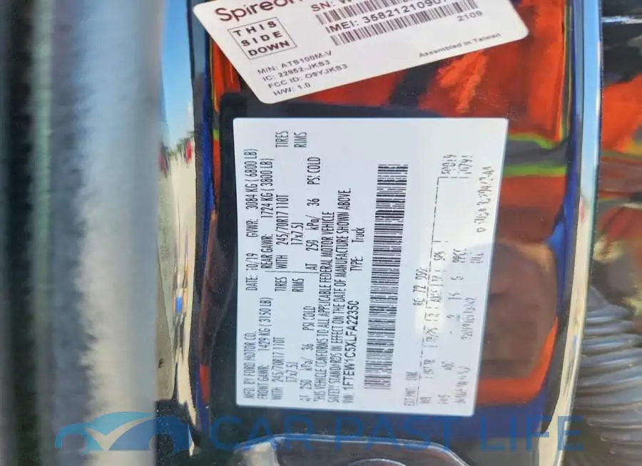 1FTEW1C5XLFA22350# 12