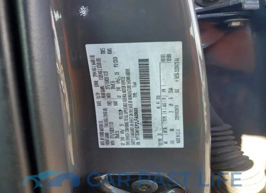1FTEW1EP2LFA09669# 12