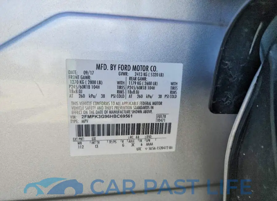 2FMPK3G96HBC69561# 14