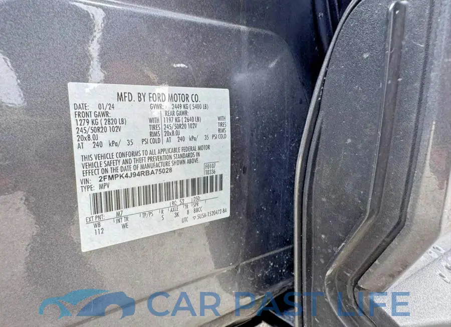 2FMPK4J94RBA75028# 10