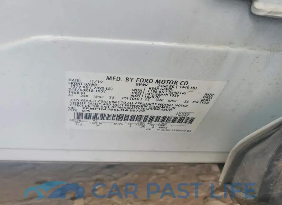 2FMPK4J96LBA25772# 13